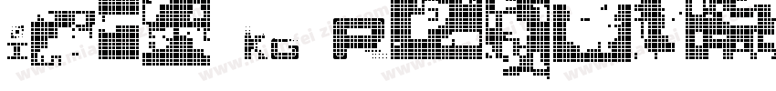 Iris KG Regular字体转换